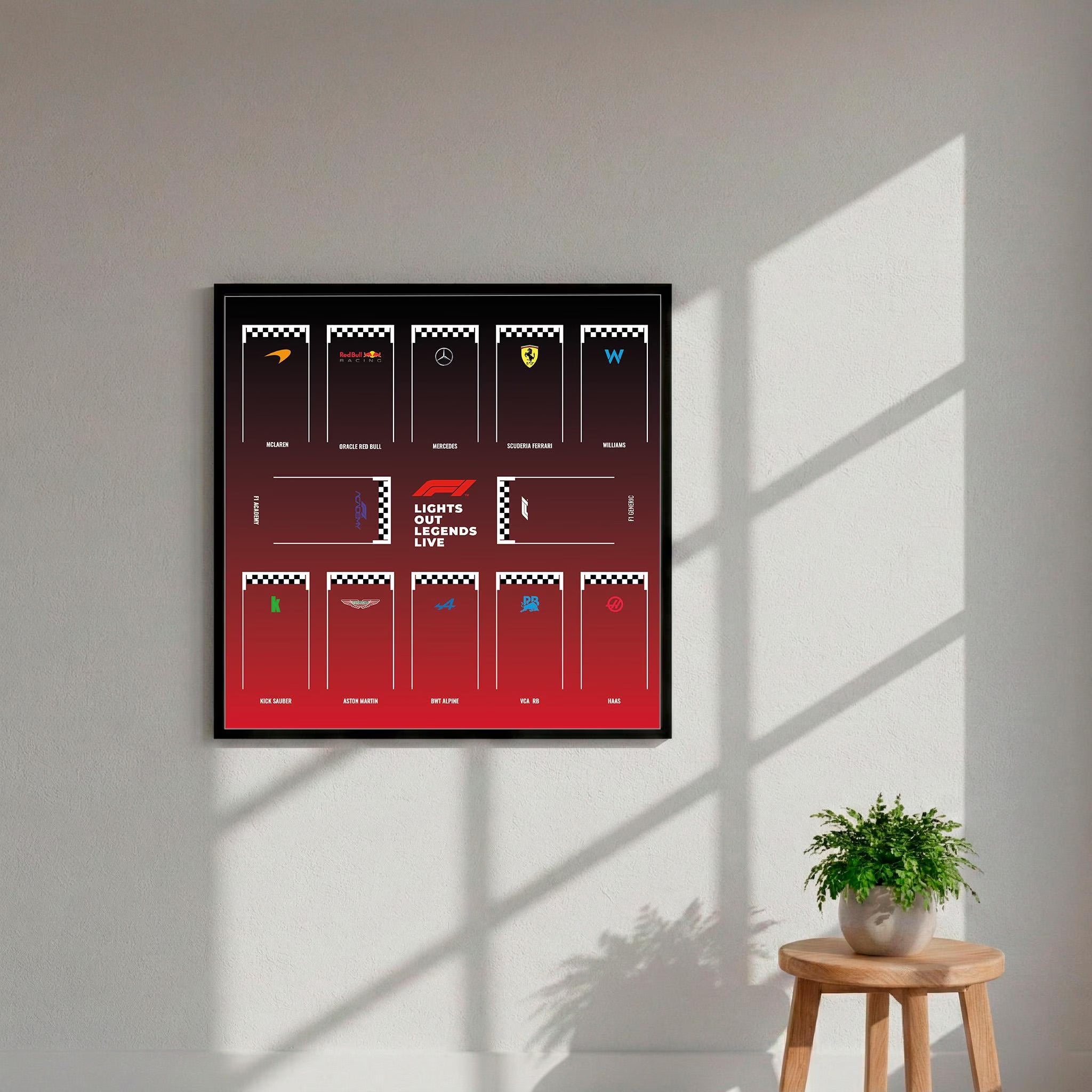 Minifigues F1 Lego - Brick Gallery - Posters for LEGO collectors
