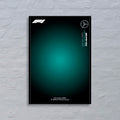 Gradient Mercedes-AMG F1 W14 Poster | LEGO 42171 Compatible | High-Res Digital Download