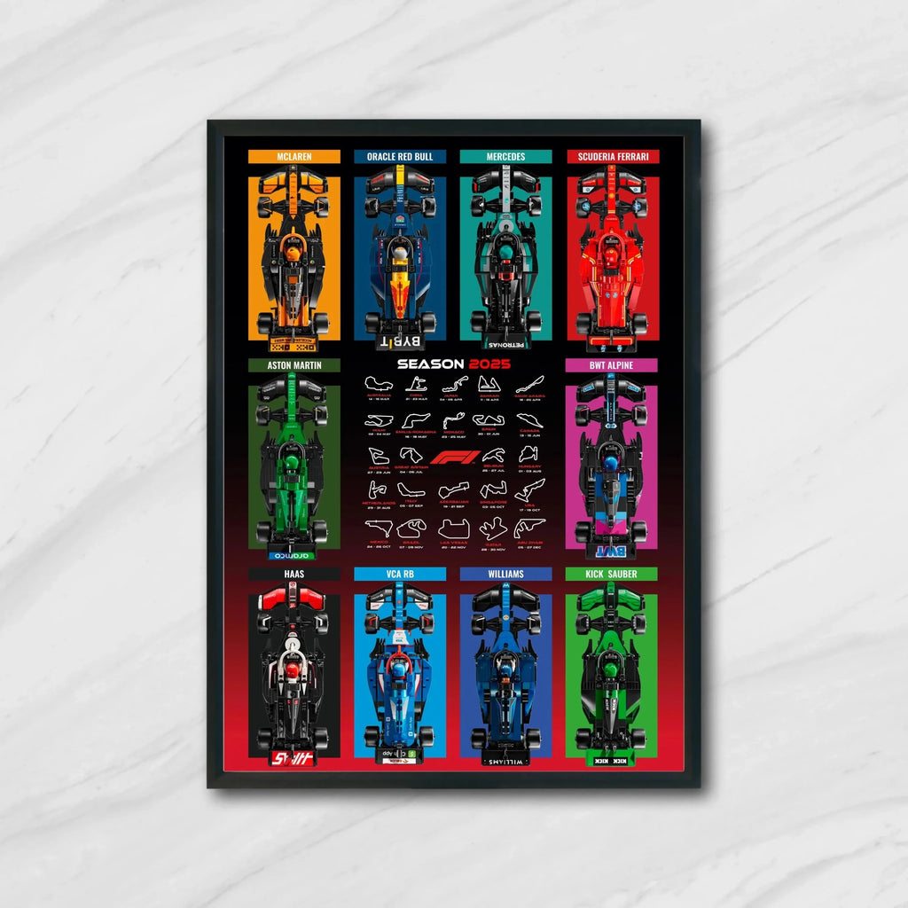 poster legof1 legoframe posterforlego formula1 frame Speedchampions Legospeedchampions