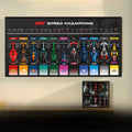 F1 Speed Champions Poster 100x50cm 2026 Calendar | Digital Download Wall Art
