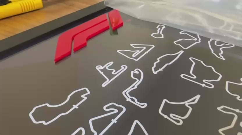 LEGO F1 Speed Champions Poster 50x70cm | Minimalist Digital