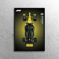 poster legof1 legoframe posterforlego formula1 frame Speedchampions Legospeedchampions